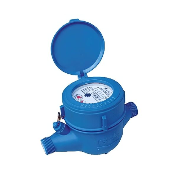 Türkoğlu Çok Hüzmeli Kuru Tip Soğuk Su Sayacı Rekorlu (Plastik - R80) DN 20