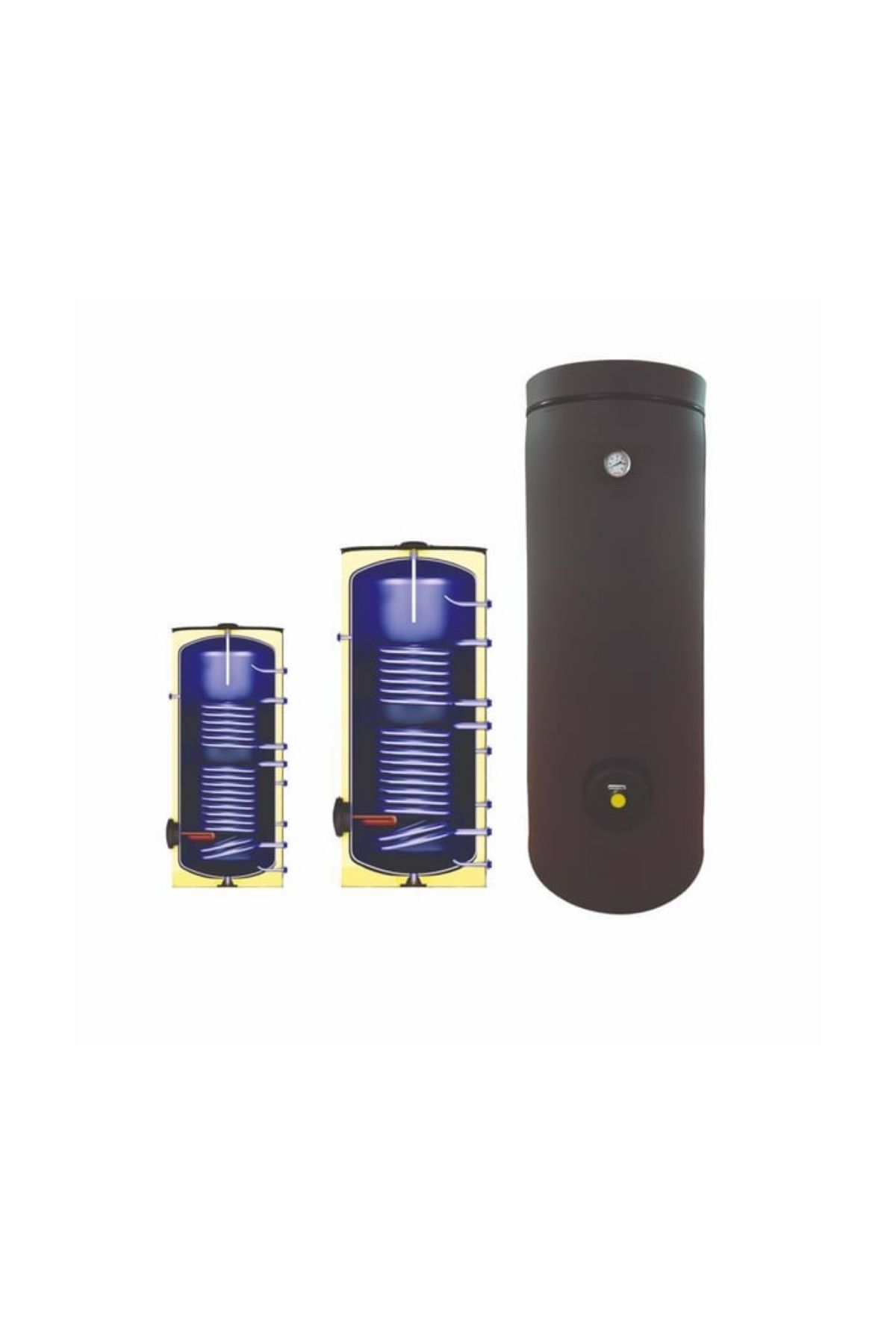 Apa Çift Serpantinli Boyler 200LT Apa Çift Serpantinli Boyler 200LT