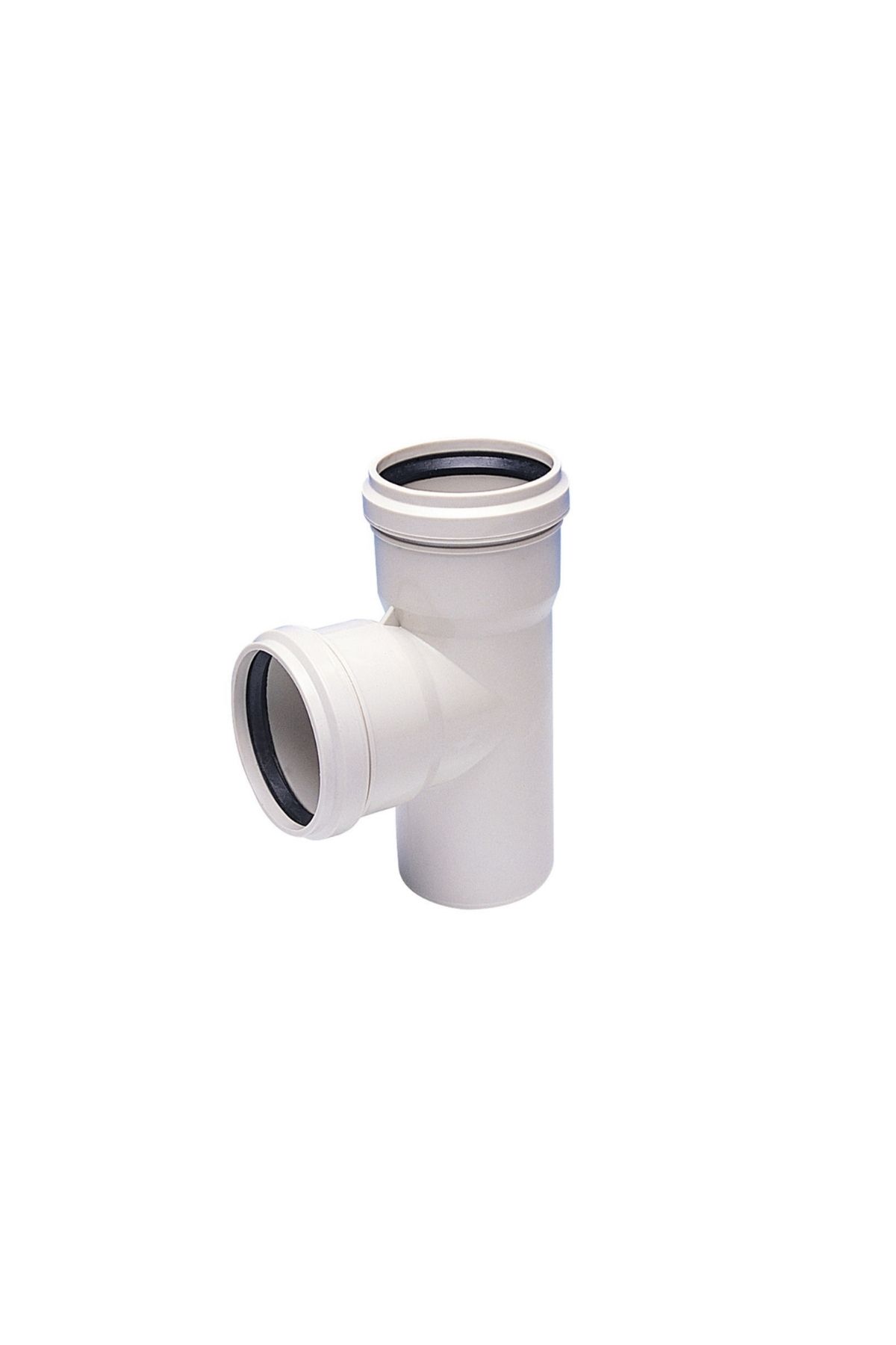 Kalde PVC-U Tek Çatal 87 Derece 160 x 160 mm 5213-sbr-xp0p87